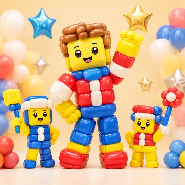 Воздушные шары в тематике «Roblox»